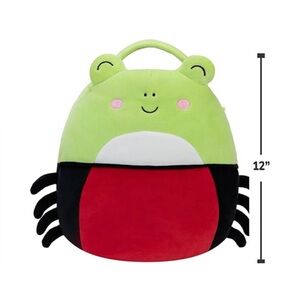 NWT Squishmallows Spider-Frog Halloween Pail “Wendy”